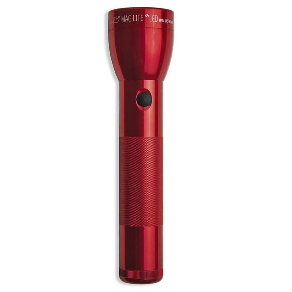Maglite LED Flashlight Red Water-Resistant USA Made - Picture 3 of 4